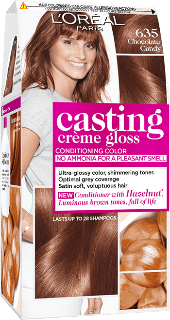 Barva na vlasy 635 ČOKOLÁDOVÝ BONBON Casting Creme Gloss Packshot